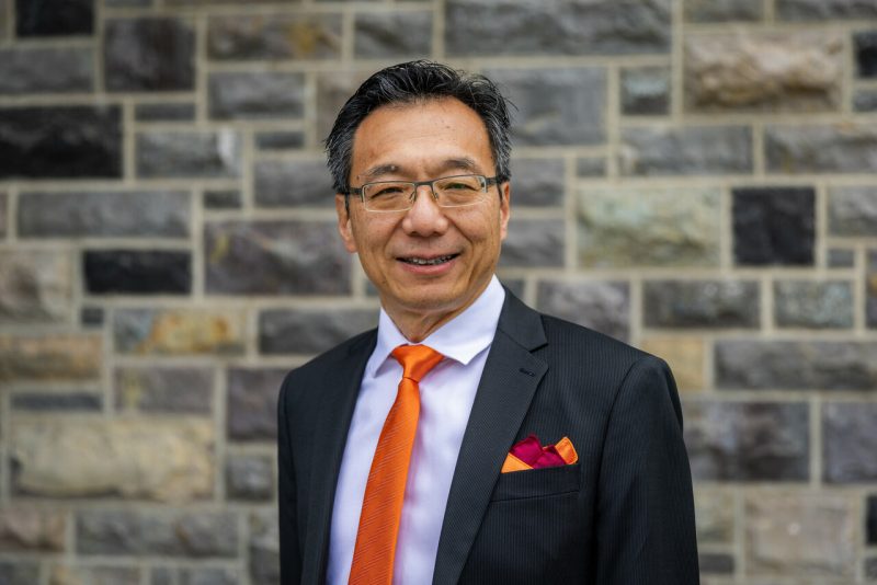 Headshot of Dean Liu outside on the Virginia Tech campus
