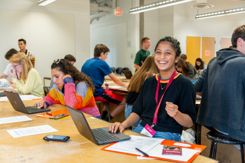 First-year architecture student goes through summer orientation