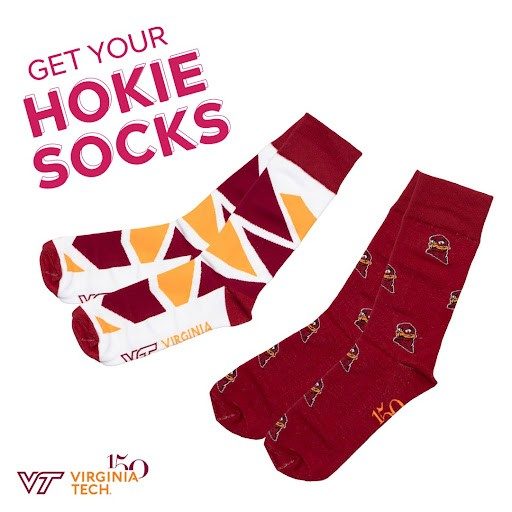Hokie Socks Designs