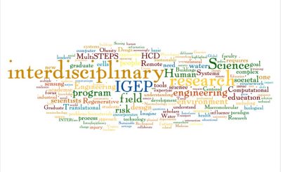 Virginia Tech Graduate School supports a network of Interdisciplinary Graduate Education Programs, called IGEPS, that provide students research opportunities.