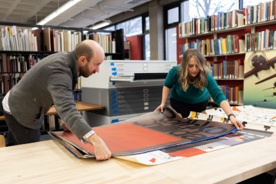 Rare vintage Swiss poster collection finds a home at Virginia Tech